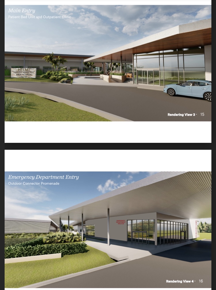 Emergency department rendering